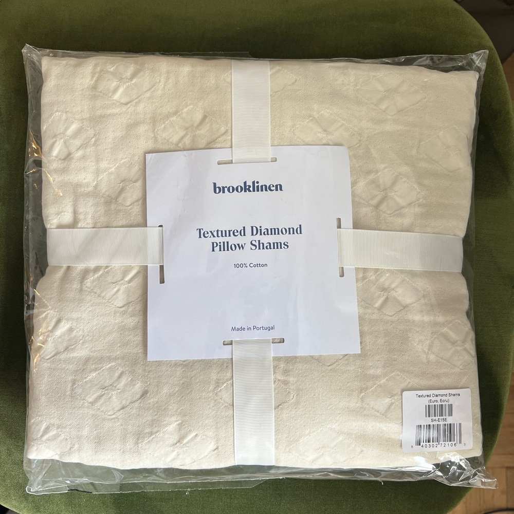 Brooklinen Cream Pillows Luxurious Bedding